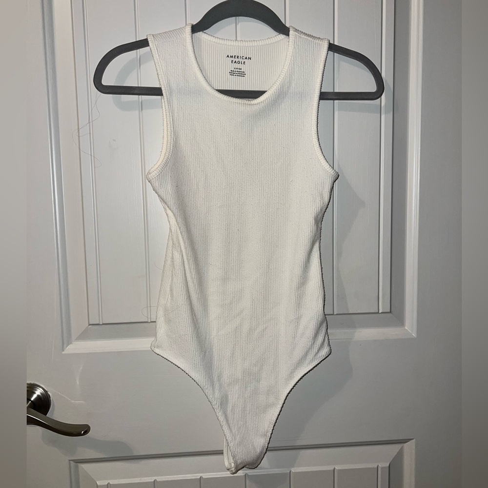 American Eagle cream bodysuit 🤍✨